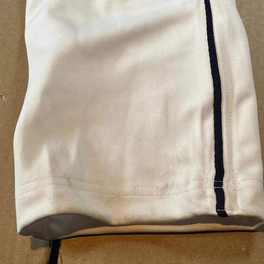 Champro Triple Crown Open Bottom Baseball Pants White‎ Navy BP91U Mens Small NEW